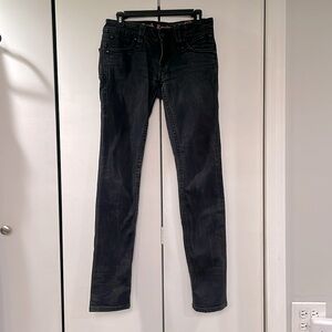 Rock Revival “Patti” Skinny Black Denim